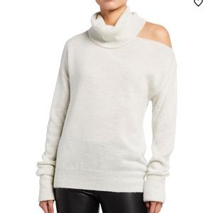 Paige shoulder-cutout Sweater
